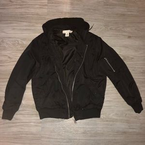 H&M puffer jacket with hoodie